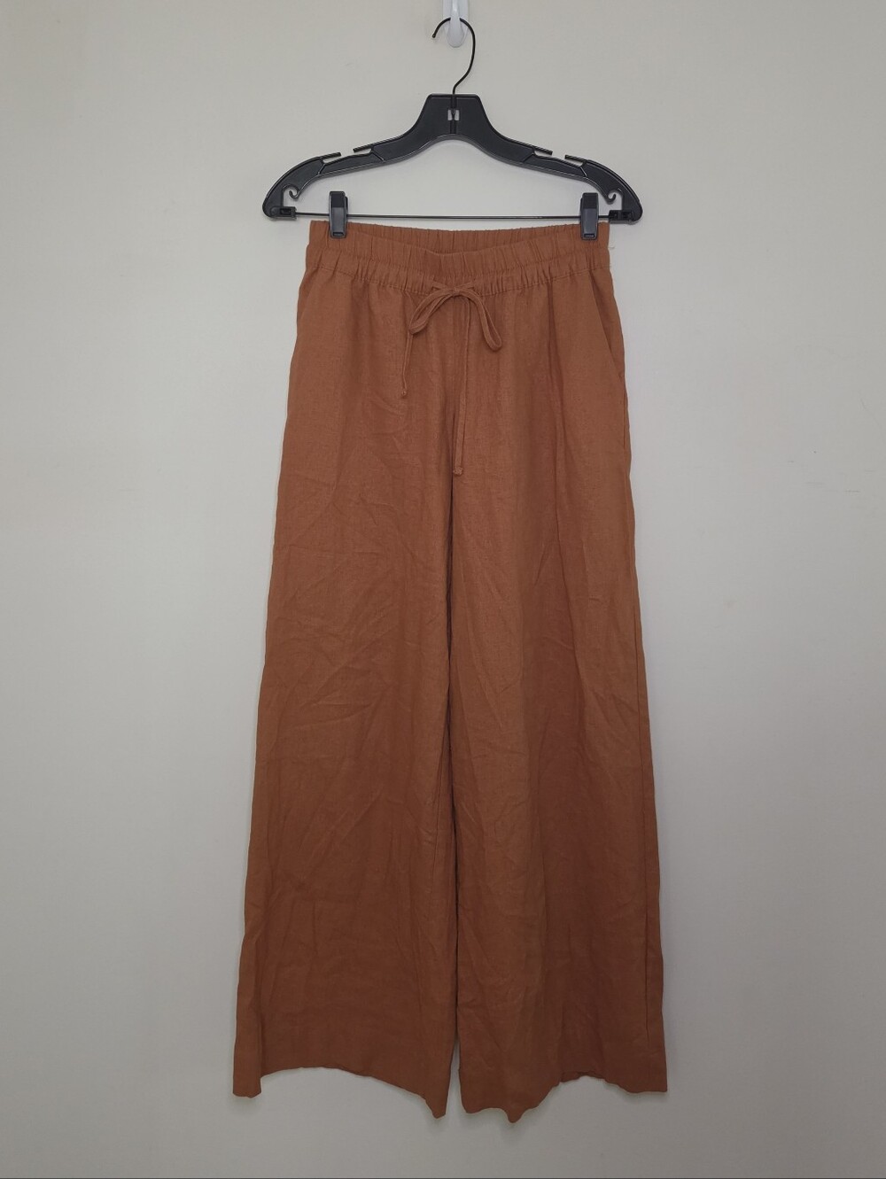 Women's A New Day Wide Leg Linen Blend Pants Sz XS
